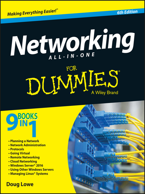 Title details for Networking All-in-One for Dummies by Doug Lowe - Available
